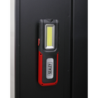 Rechargeable Inspection Light with Power Bank 5W COB & 3W SMD LED - Red LED318R