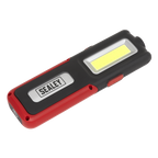 Rechargeable Inspection Light with Power Bank 5W COB & 3W SMD LED - Red LED318R