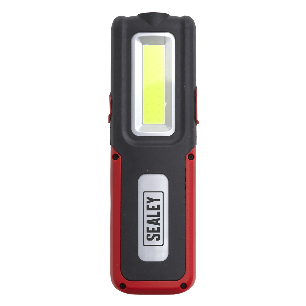 Rechargeable Inspection Light with Power Bank 5W COB & 3W SMD LED - Red LED318R