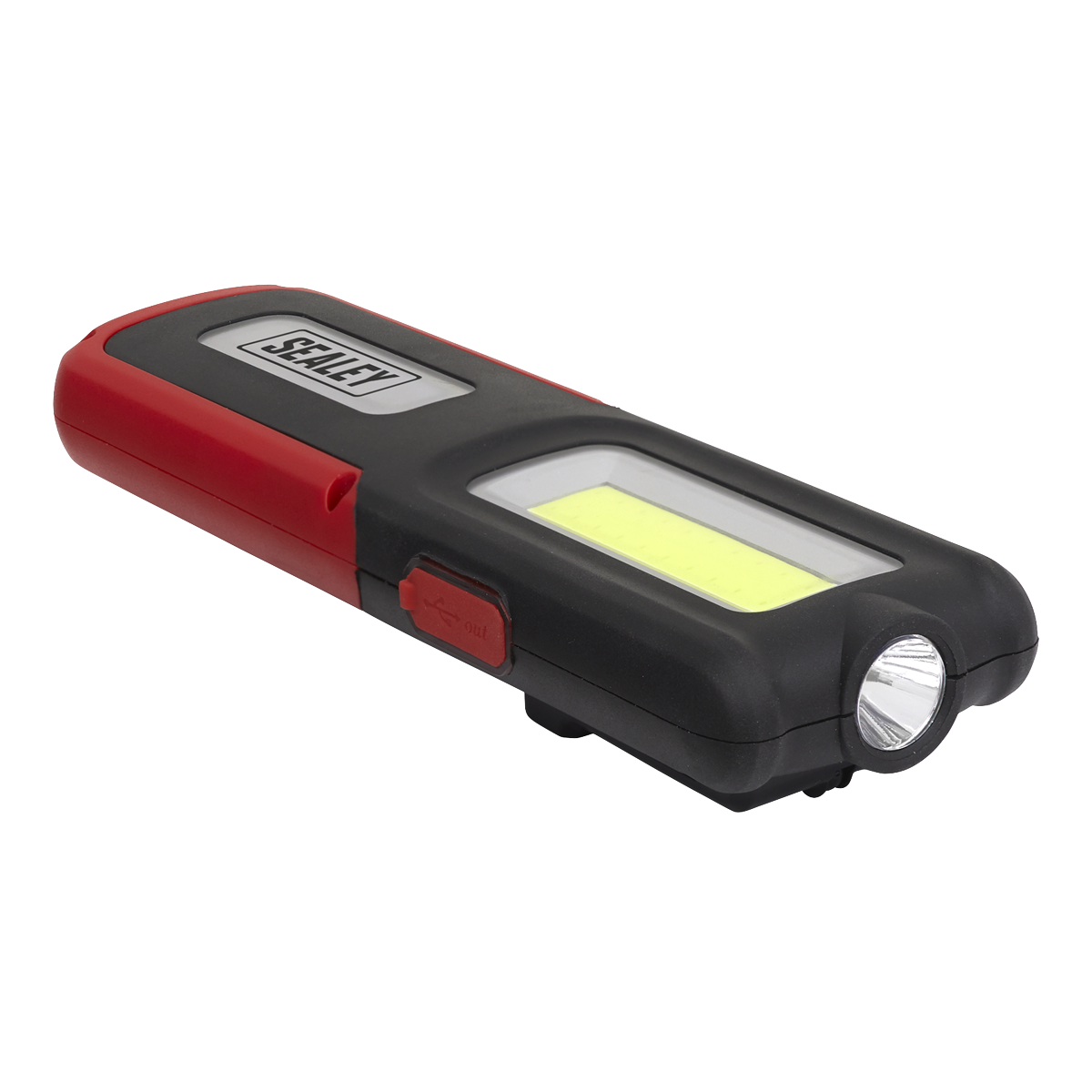Rechargeable Inspection Light with Power Bank 5W COB & 3W SMD LED - Red LED318R