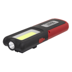 Rechargeable Inspection Light with Power Bank 5W COB & 3W SMD LED - Red LED318R