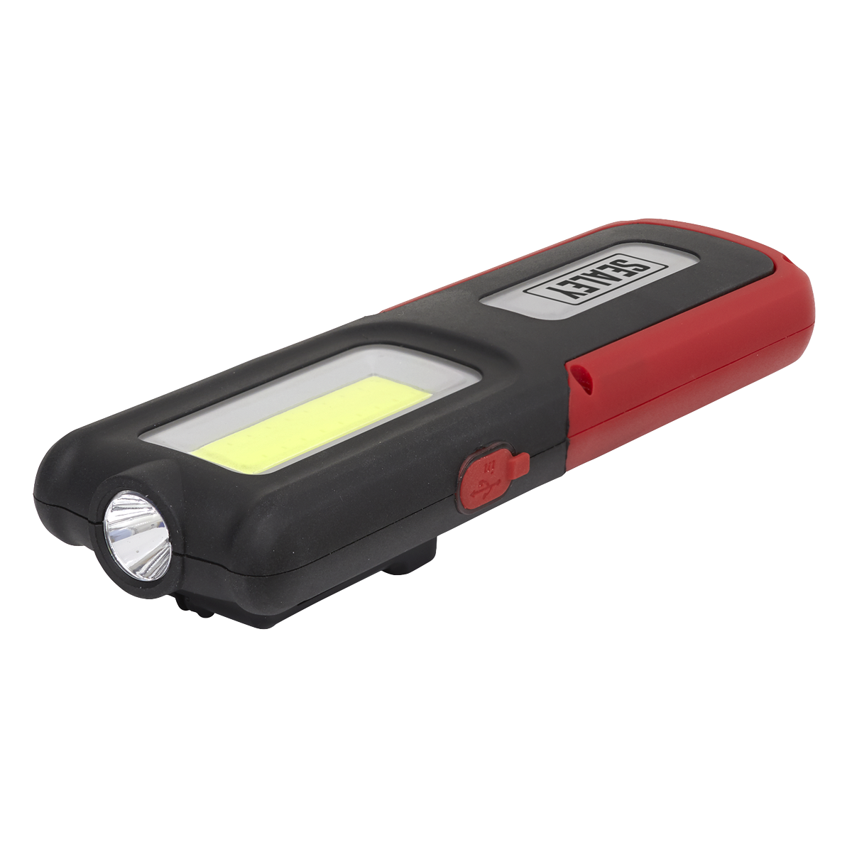 Rechargeable Inspection Light with Power Bank 5W COB & 3W SMD LED - Red LED318R