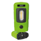Rechargeable 360° Inspection Light 3W COB & 1W SMD LED - Green LED3601G