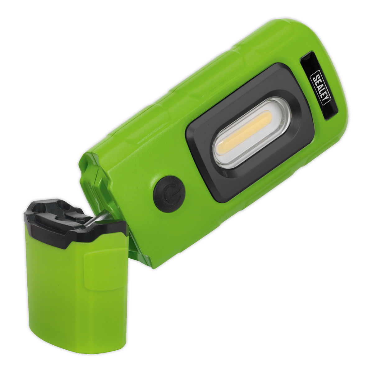 Rechargeable 360° Inspection Light 3W COB & 1W SMD LED - Green LED3601G