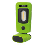 Rechargeable 360° Inspection Light 3W COB & 1W SMD LED - Green LED3601G