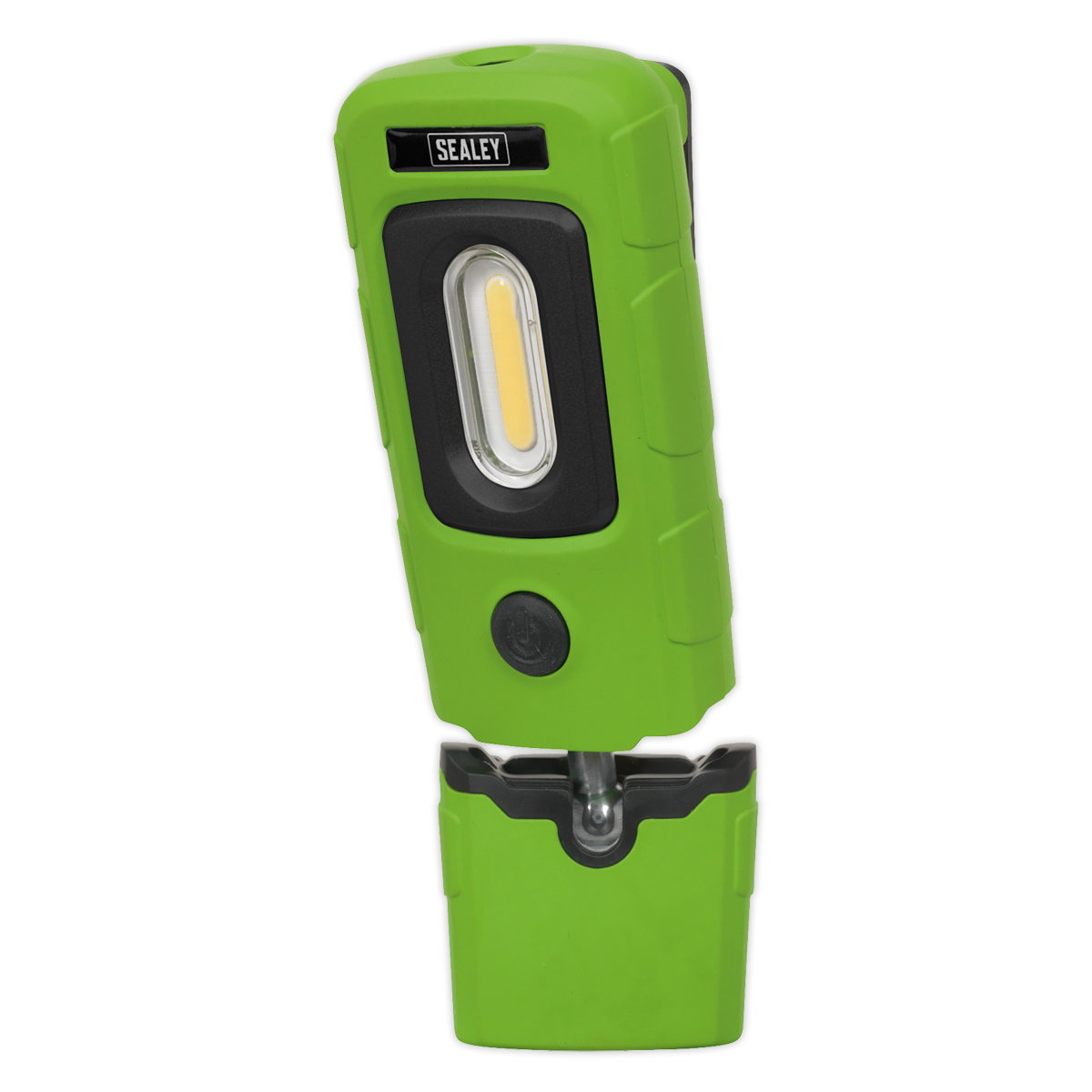 Rechargeable 360° Inspection Light 3W COB & 1W SMD LED - Green LED3601G