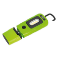 Rechargeable 360° Inspection Light 3W COB & 1W SMD LED - Green LED3601G
