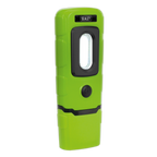 Rechargeable 360° Inspection Light 3W COB & 1W SMD LED - Green LED3601G