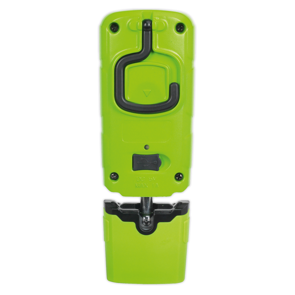 Rechargeable 360° Inspection Light 3W COB & 1W SMD LED - Green LED3601G