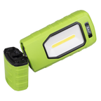 Rechargeable 360° Inspection Light 5W COB & 1W SMD LED - Black LED3601