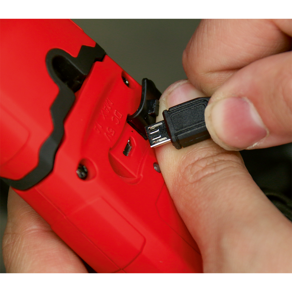 Rechargeable 360° Inspection Light 3W COB & 1W SMD LED - Red LED3601R