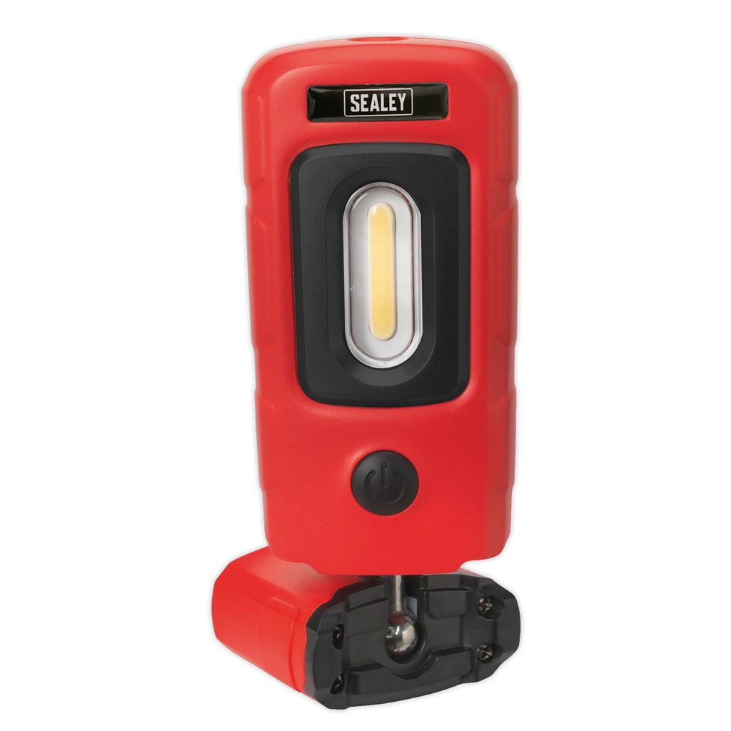 Rechargeable 360° Inspection Light 3W COB & 1W SMD LED - Red LED3601R