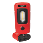 Rechargeable 360° Inspection Light 3W COB & 1W SMD LED - Red LED3601R