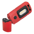 Rechargeable 360° Inspection Light 3W COB & 1W SMD LED - Red LED3601R