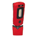 Rechargeable 360° Inspection Light 3W COB & 1W SMD LED - Red LED3601R