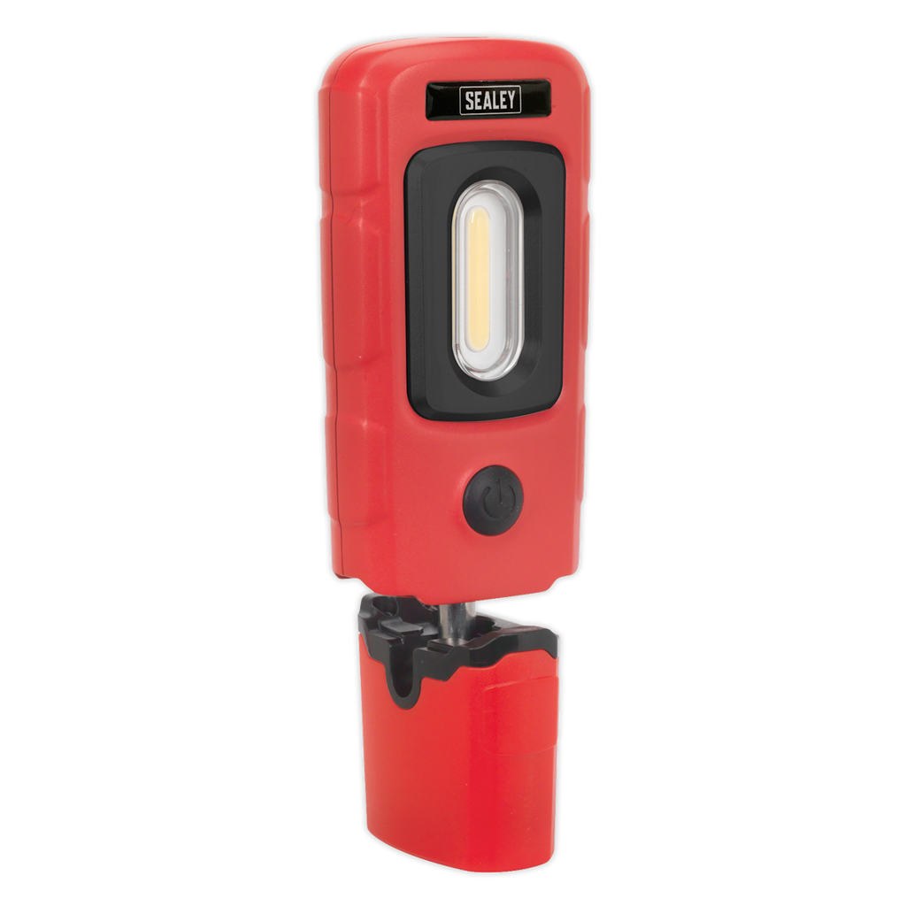 Rechargeable 360° Inspection Light 3W COB & 1W SMD LED - Red LED3601R