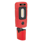 Rechargeable 360° Inspection Light 3W COB & 1W SMD LED - Red LED3601R