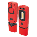Rechargeable 360° Inspection Light 3W COB & 1W SMD LED - Red LED3601R