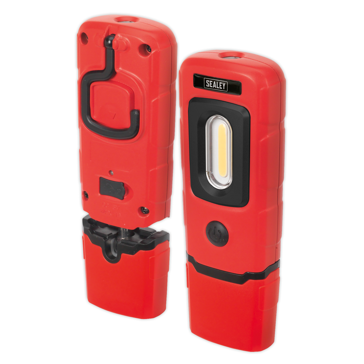 Rechargeable 360° Inspection Light 3W COB & 1W SMD LED - Red LED3601R