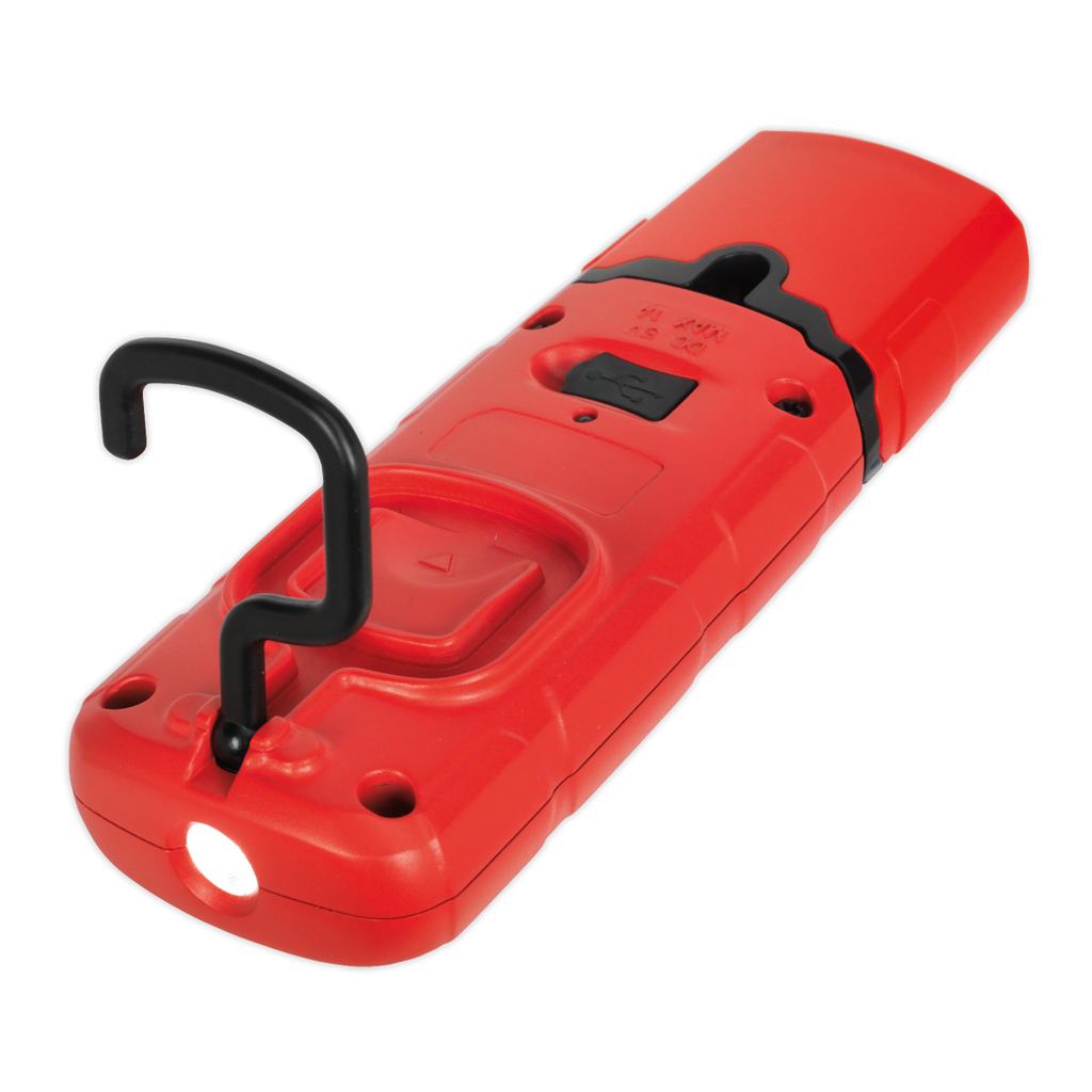 Rechargeable 360° Inspection Light 3W COB & 1W SMD LED - Red LED3601R