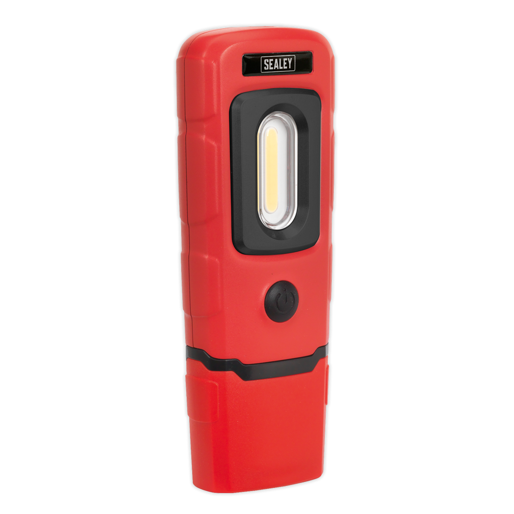 Rechargeable 360° Inspection Light 3W COB & 1W SMD LED - Red LED3601R