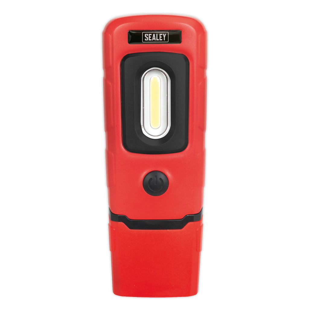 Rechargeable 360° Inspection Light 3W COB & 1W SMD LED - Red LED3601R