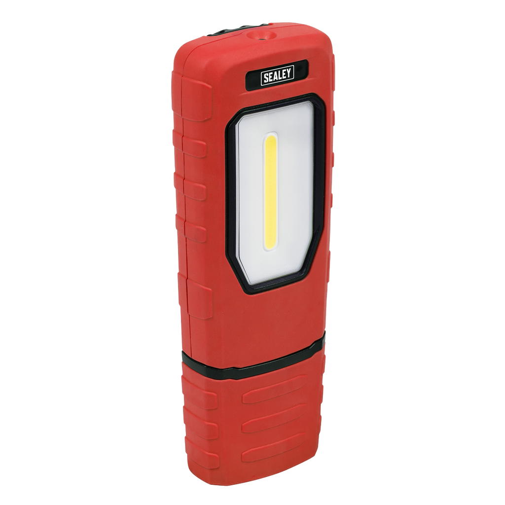 Rechargeable 360° Inspection Light 5W COB & 1W SMD LED - Red LED3601R