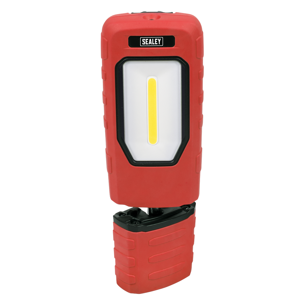 Rechargeable 360° Inspection Light 5W COB & 1W SMD LED - Red LED3601R