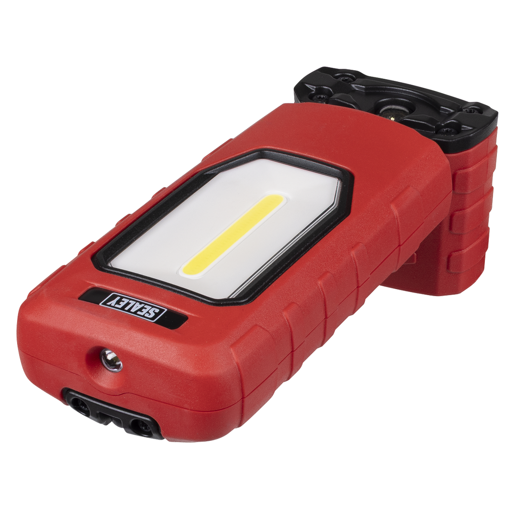 Rechargeable 360° Inspection Light 5W COB & 1W SMD LED - Red LED3601R