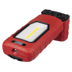 Rechargeable 360° Inspection Light 5W COB & 1W SMD LED - Red LED3601R