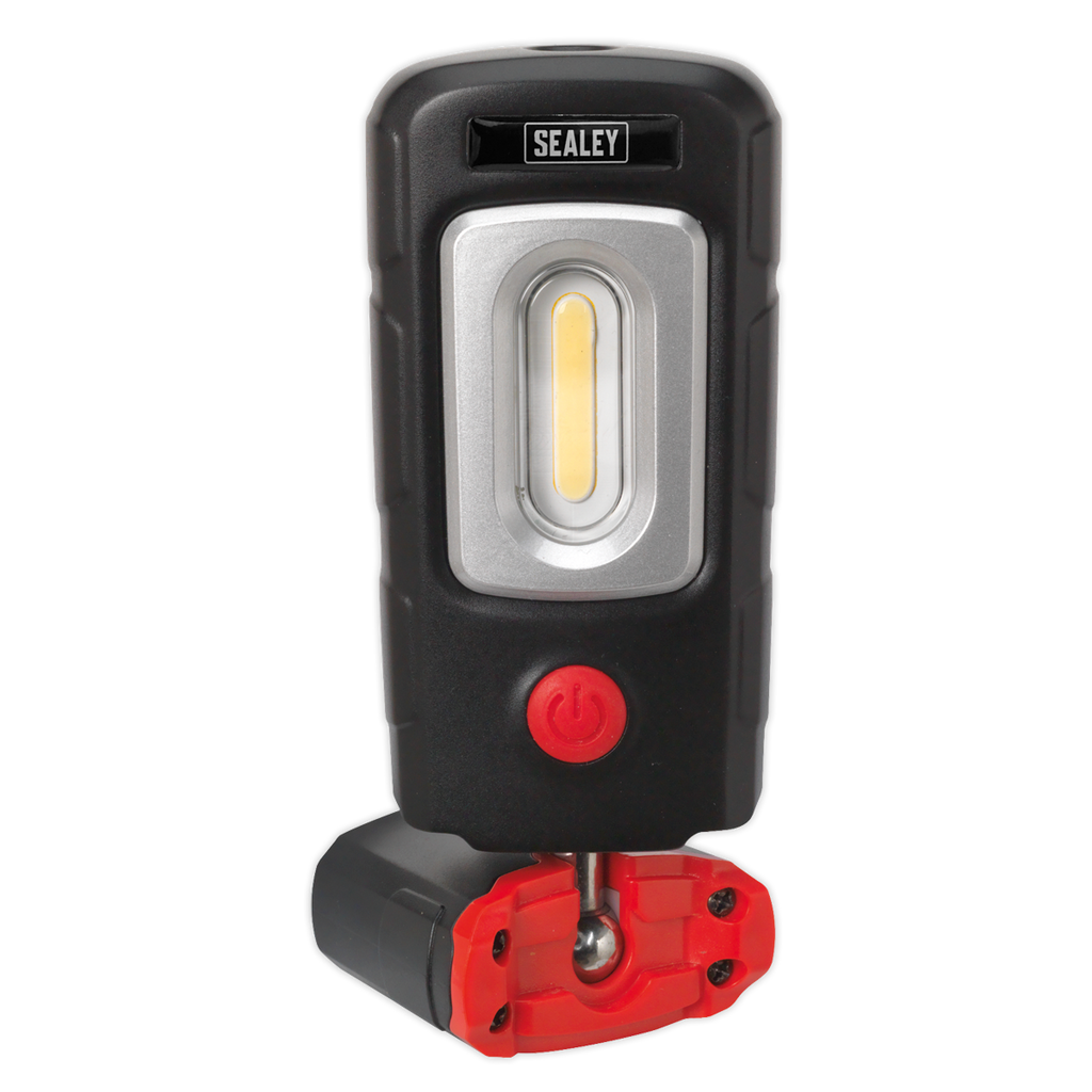 Rechargeable 360° Inspection Light 3W COB & 1W SMD LED - Black LED3601