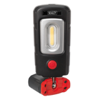 Rechargeable 360° Inspection Light 3W COB & 1W SMD LED - Black LED3601