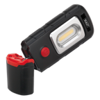 Rechargeable 360° Inspection Light 3W COB & 1W SMD LED - Black LED3601