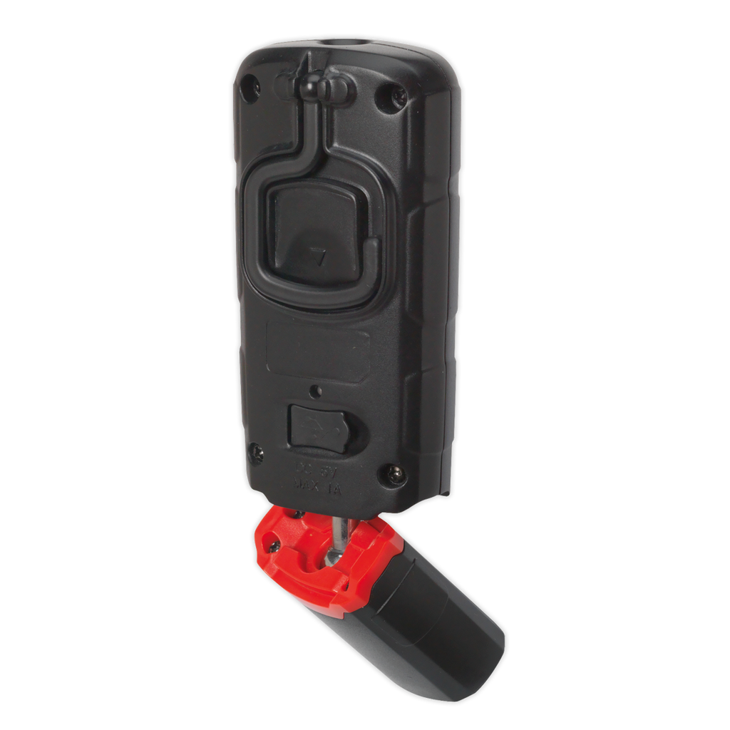 Rechargeable 360° Inspection Light 3W COB & 1W SMD LED - Black LED3601