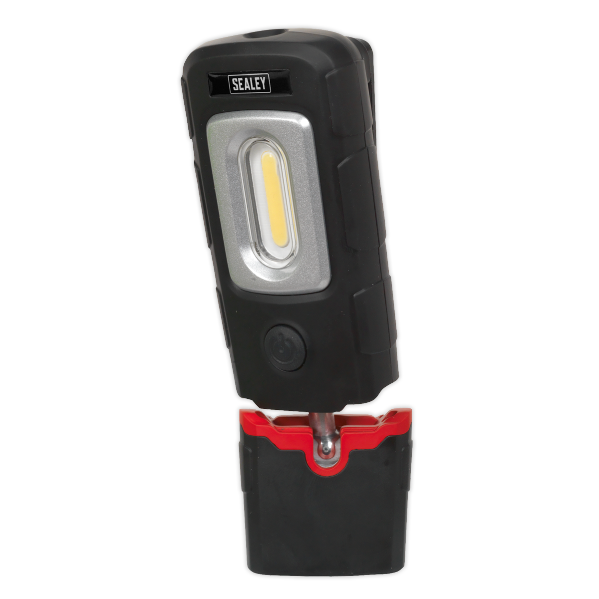 Rechargeable 360° Inspection Light 3W COB & 1W SMD LED - Black LED3601