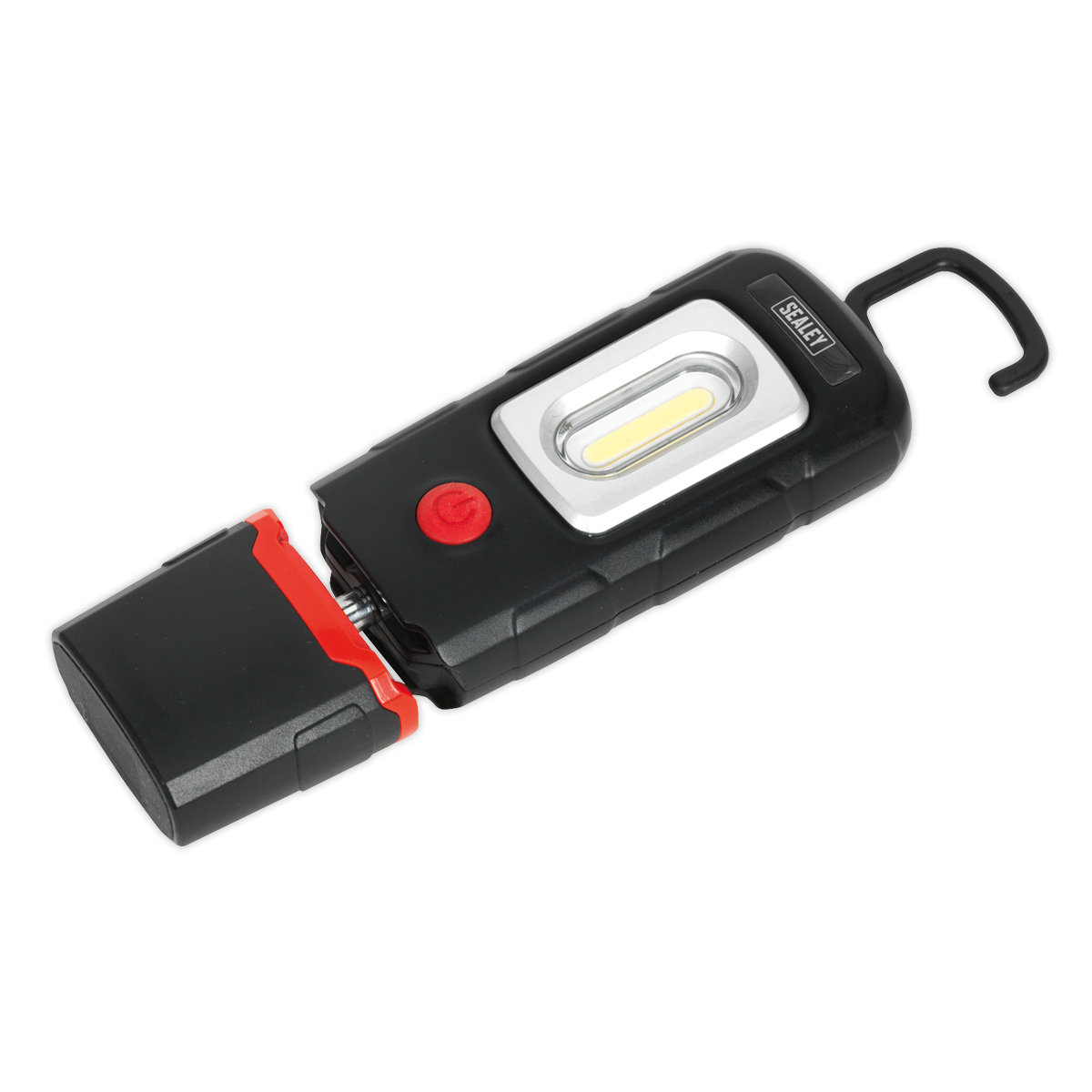 Rechargeable 360° Inspection Light 3W COB & 1W SMD LED - Black LED3601