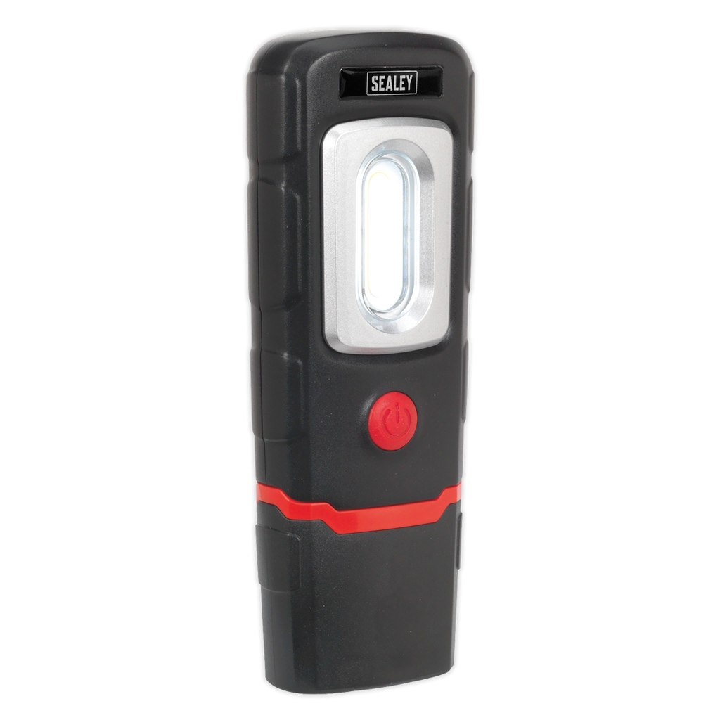 Rechargeable 360° Inspection Light 3W COB & 1W SMD LED - Black LED3601