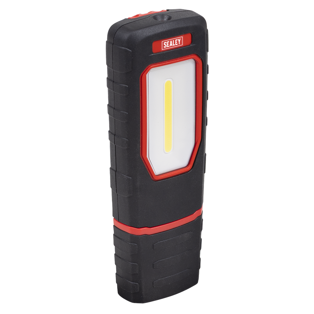 Rechargeable 360° Inspection Light 5W COB & 1W SMD LED - Black LED3601