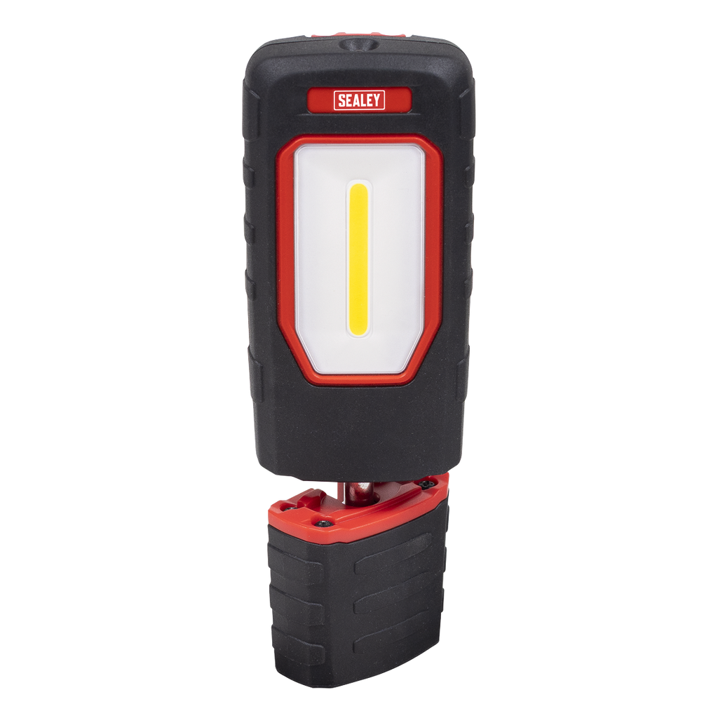 Rechargeable 360° Inspection Light 5W COB & 1W SMD LED - Black LED3601