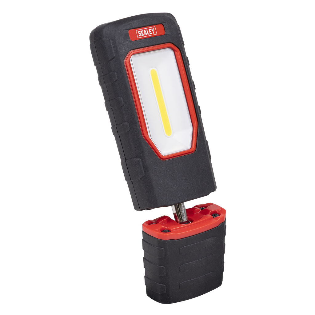 Rechargeable 360° Inspection Light 5W COB & 1W SMD LED - Black LED3601