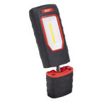 Rechargeable 360° Inspection Light 5W COB & 1W SMD LED - Black LED3601