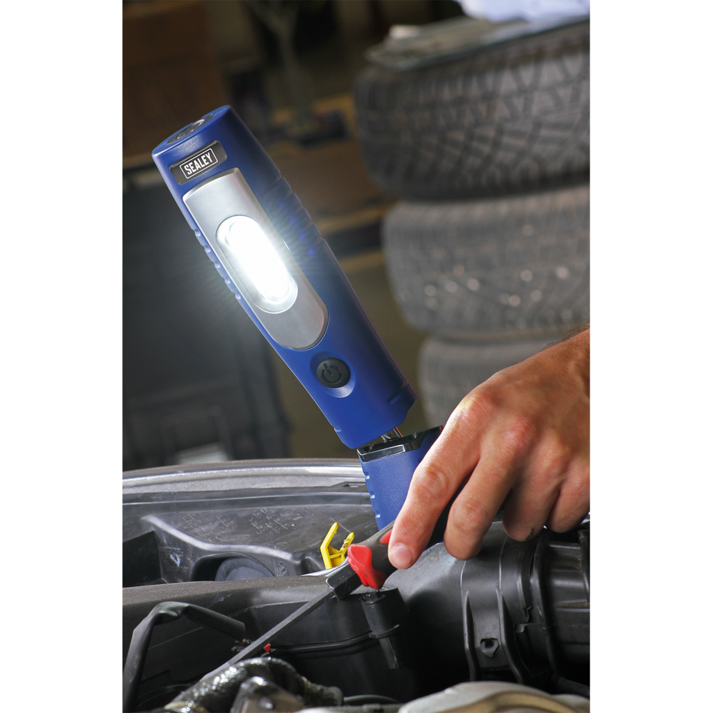 Rechargeable 360° Inspection Light 4W & 3W SMD LED - Blue LED3602B