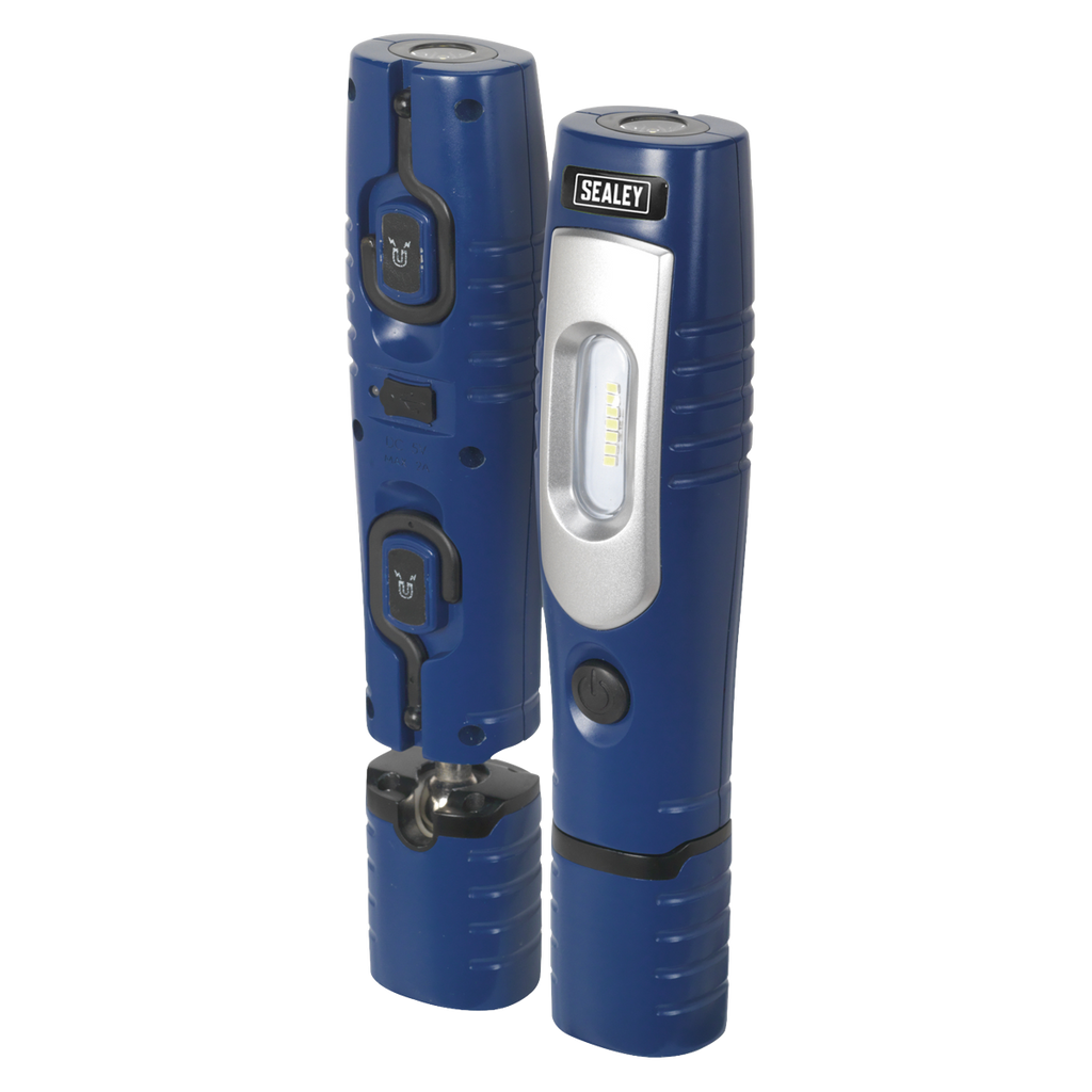 Rechargeable 360° Inspection Light 4W & 3W SMD LED - Blue LED3602B