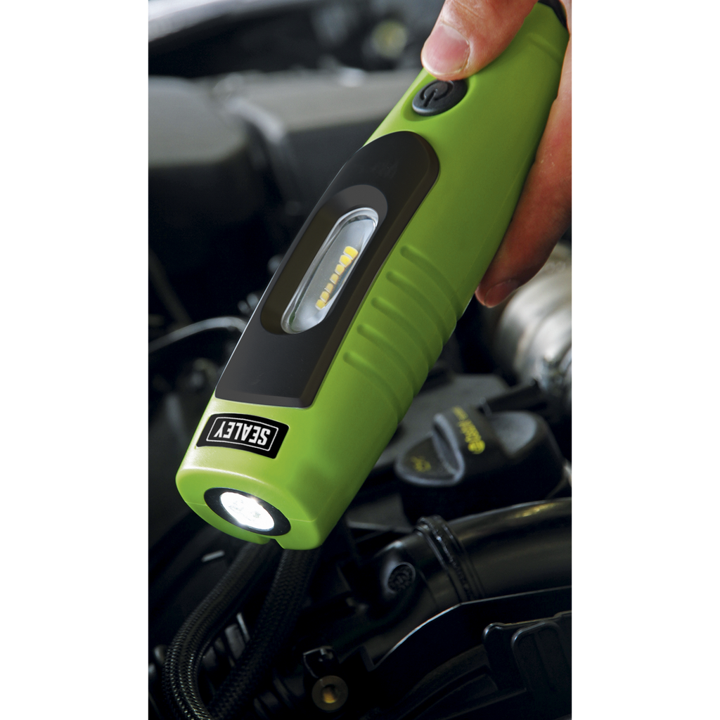 Rechargeable 360° Inspection Light 4W & 3W SMD LED - Green LED3602G