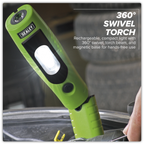Rechargeable 360° Inspection Light 4W & 3W SMD LED - Green LED3602G