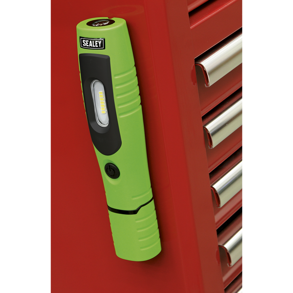 Rechargeable 360° Inspection Light 4W & 3W SMD LED - Green LED3602G