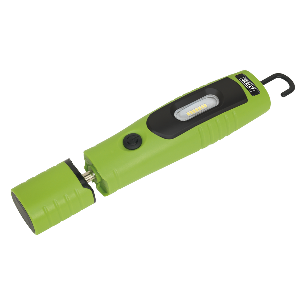 Rechargeable 360° Inspection Light 4W & 3W SMD LED - Green LED3602G