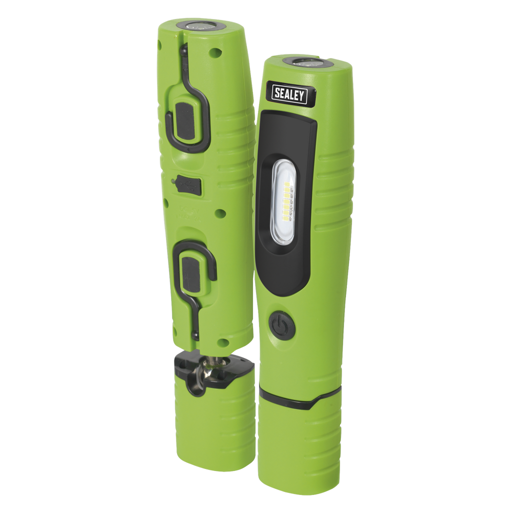 Rechargeable 360° Inspection Light 4W & 3W SMD LED - Green LED3602G
