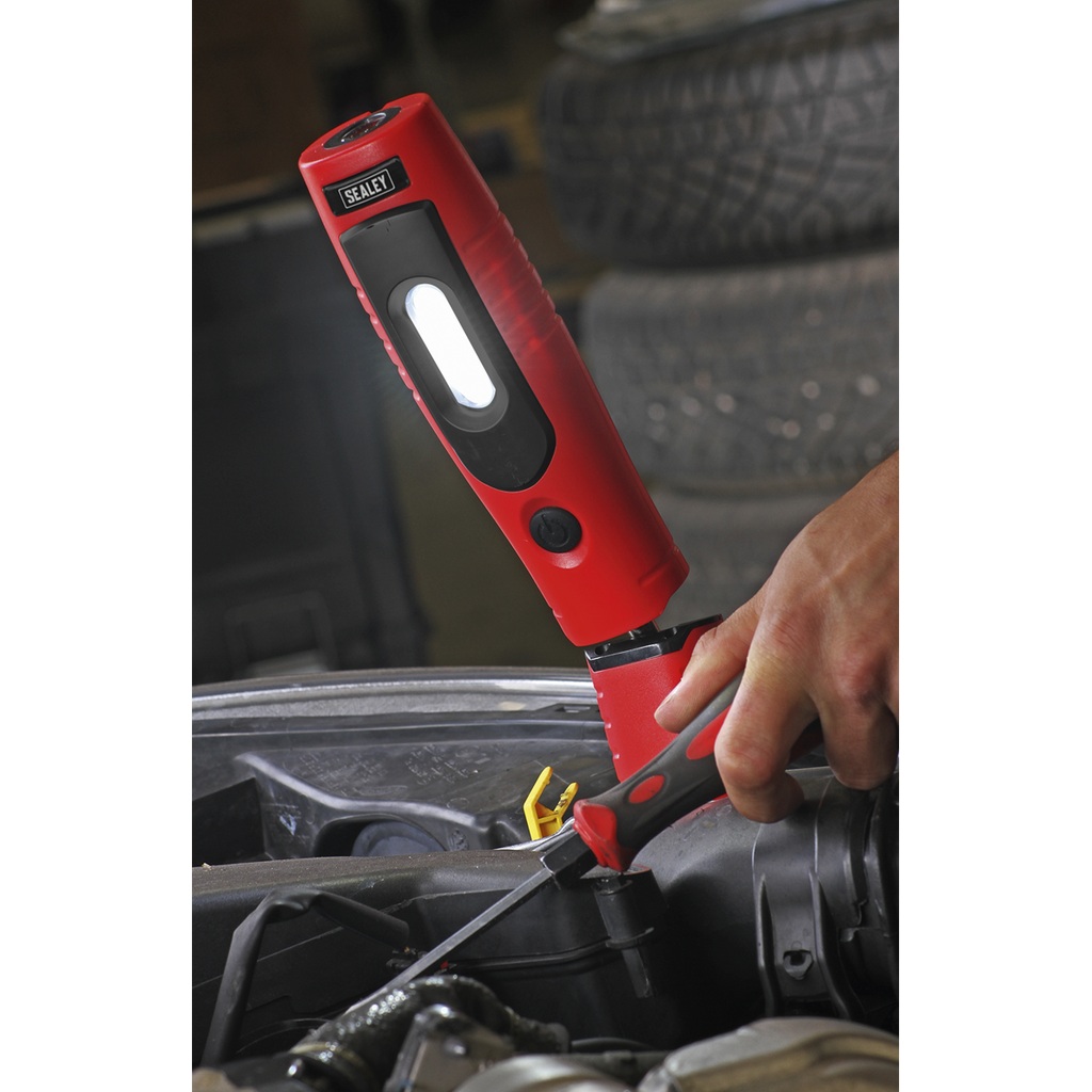 Rechargeable 360° Inspection Light 4W & 3W SMD LED - Red LED3602R