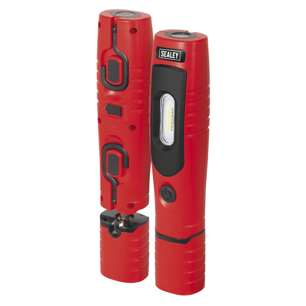 Rechargeable 360° Inspection Light 4W & 3W SMD LED - Red LED3602R